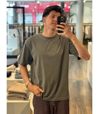 Closed Logo t-shirt washed green 609