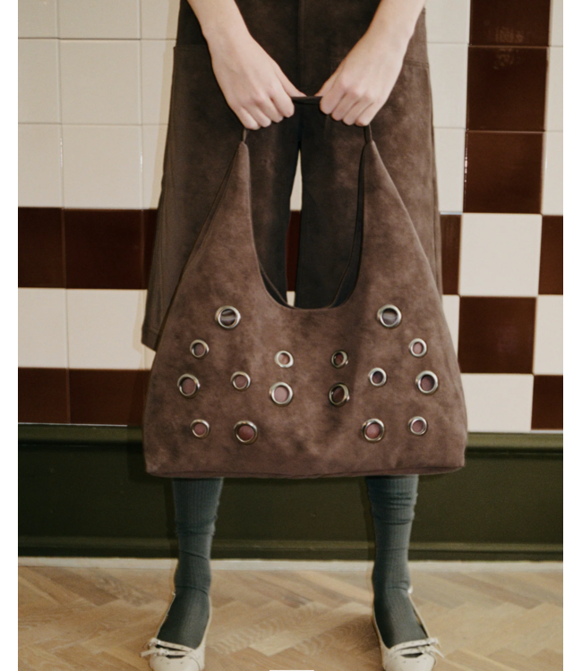 Baum und Pferdgarten Kloe bag coffe bean brown rings