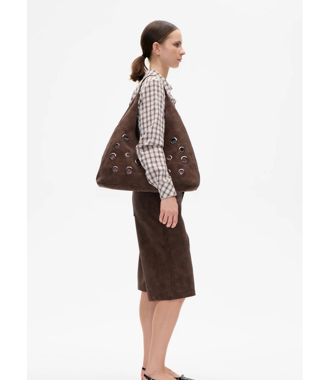 Baum und Pferdgarten Kloe bag coffe bean brown rings