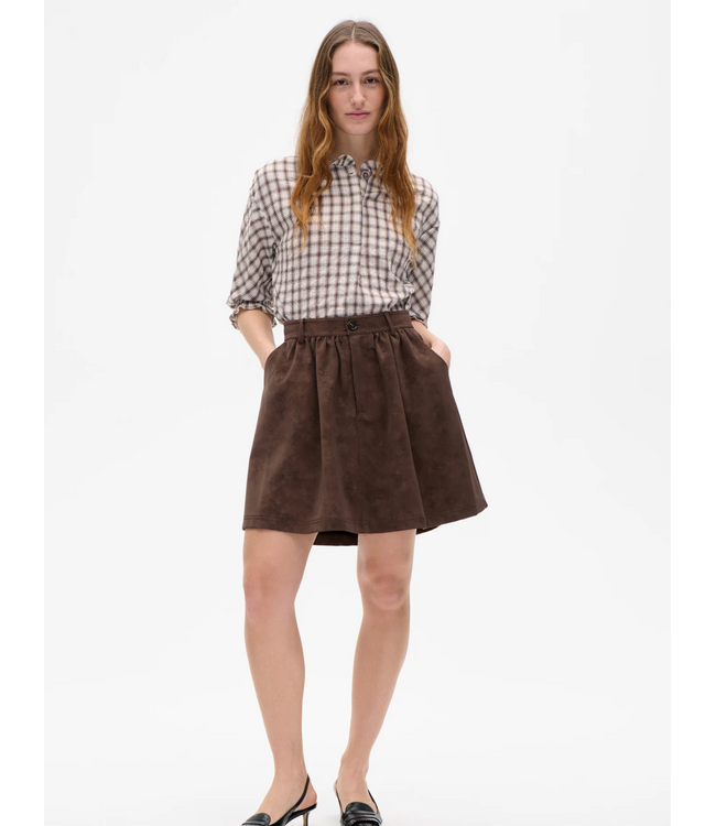 Baum und Pferdgarten Shea skirt coffe bean brown