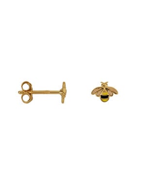 Betty Bogaers Copy of Little Feather Stud earring Gold (one piece)