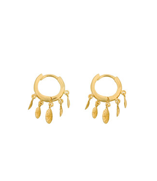Betty Bogaers Copy of Ten Cent Earring Gold