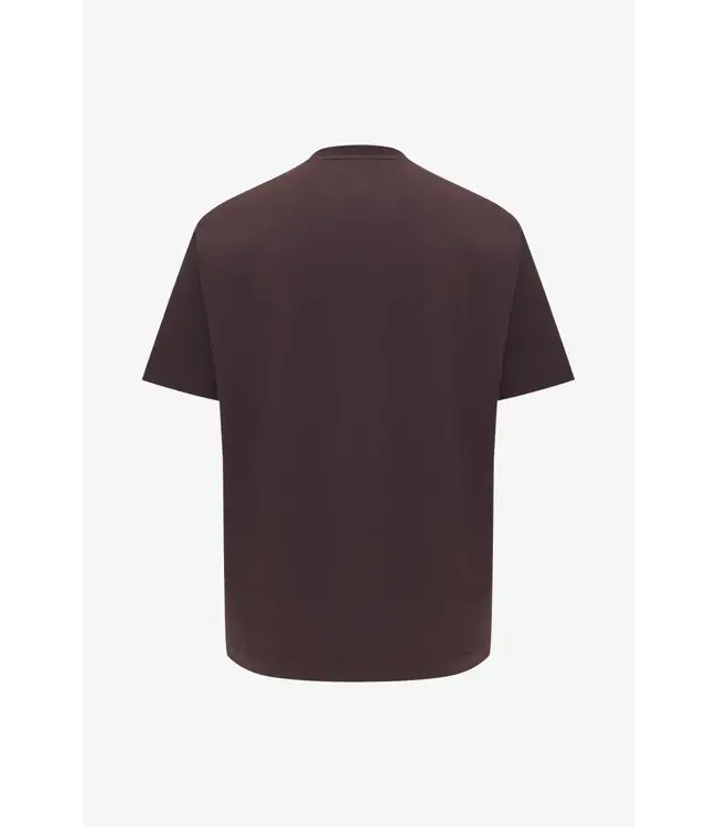 Genti Essential t-shirt bordeaux