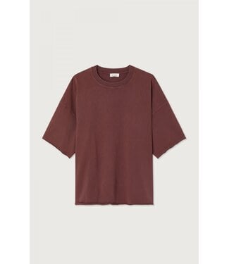 American Vintage Afoma t-shirt vintage burgundy