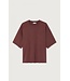 American Vintage Afoma t-shirt vintage burgundy