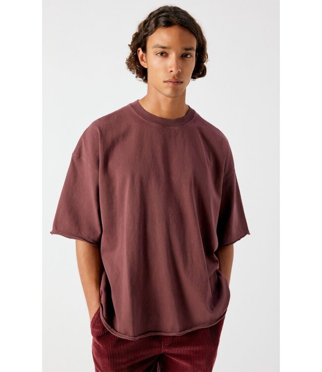 American Vintage Afoma t-shirt vintage burgundy