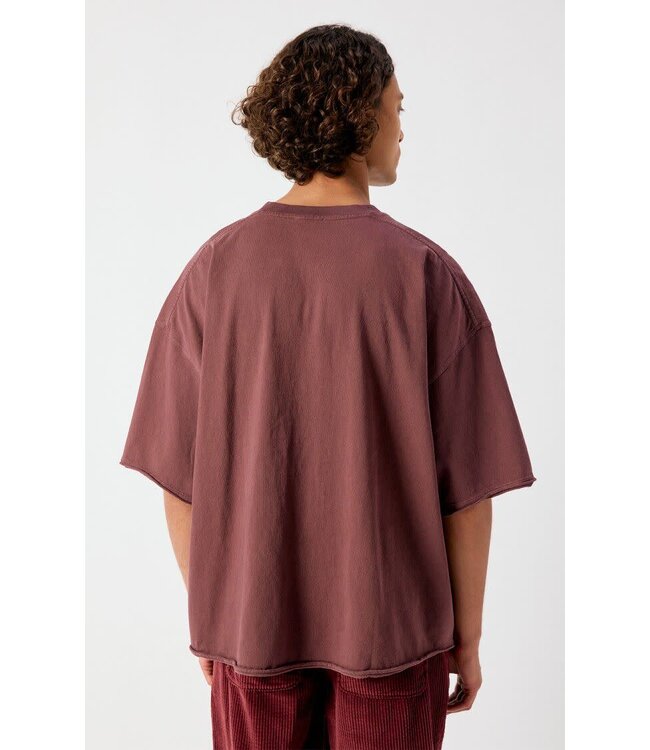 American Vintage Afoma t-shirt vintage burgundy