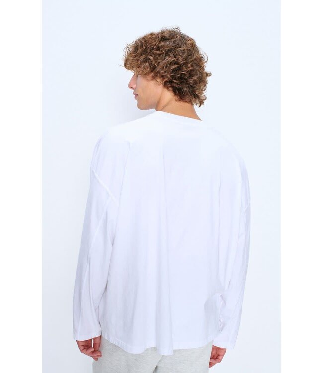 American Vintage Gixy Longsleeve white