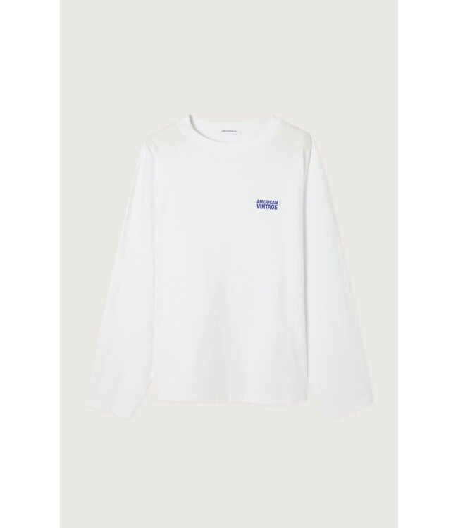 American Vintage Gixy Longsleeve white