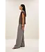 By Bar Mason pleats top chocolate brown