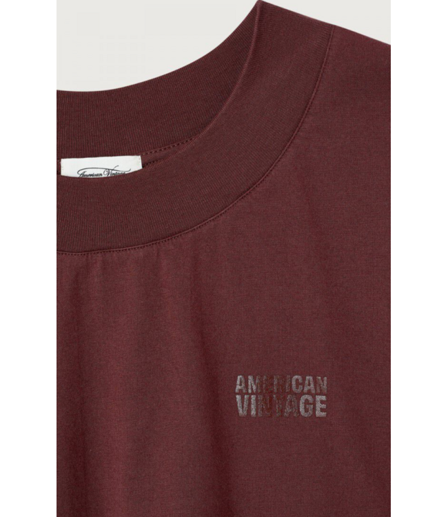 American Vintage Gixy T-shirt Pourpre