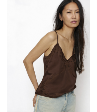 Dante 6 linge Lace Camisole Top chocolate brown