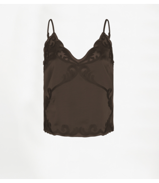 Dante 6 linge Lace Camisole Top espresso brown