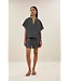 By Bar Vina Linen Blouse charcoal