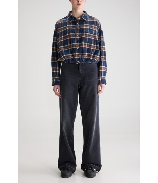 Bellerose Gemma Blouse Check P blue brown