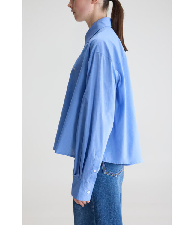 Bellerose Java blue shirt