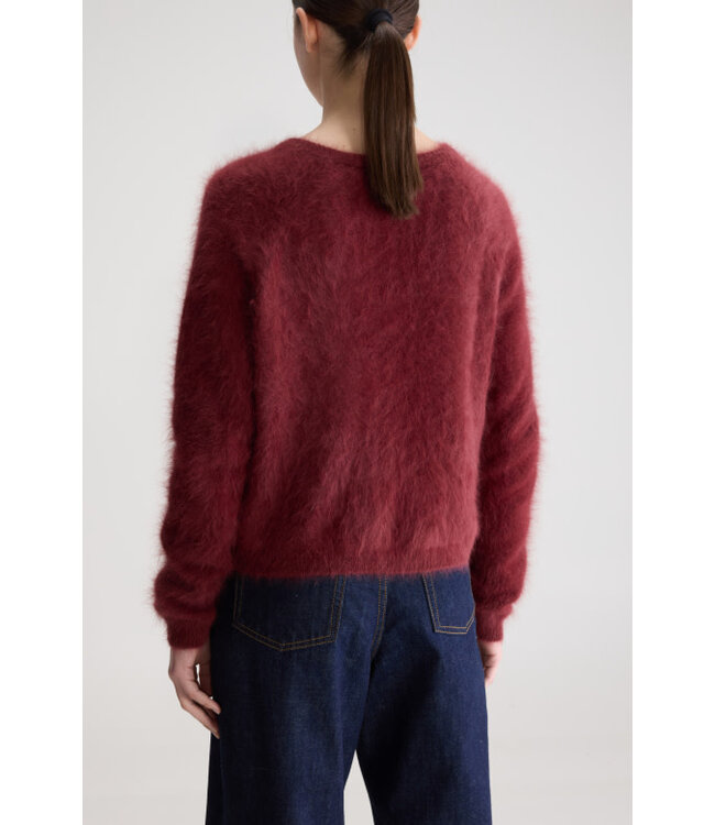 Bellerose Dataire grenat  knitted cardigan
