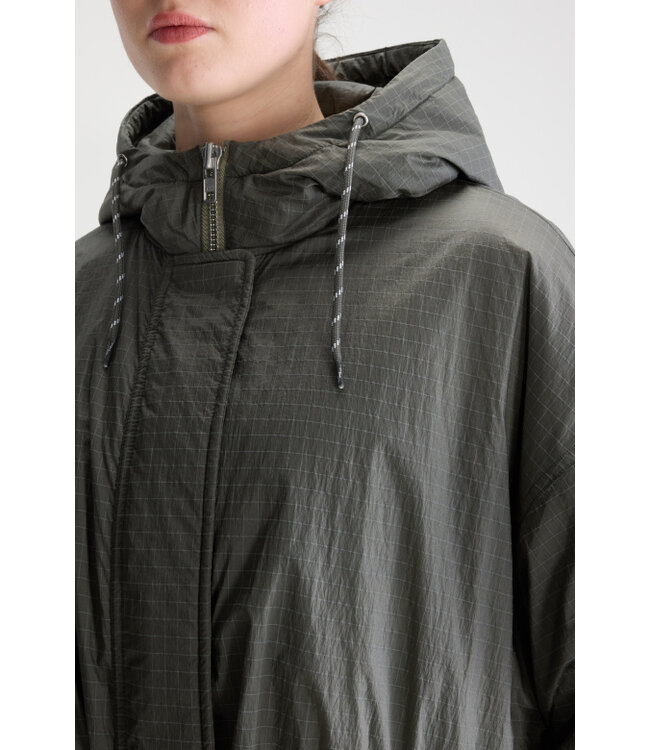 Bellerose Heleny metal green coat