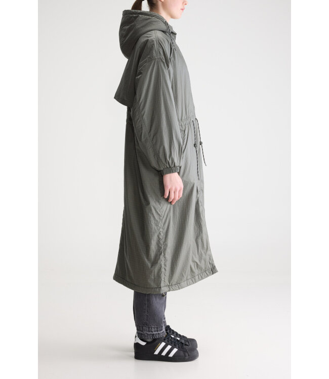Bellerose Heleny metal green coat
