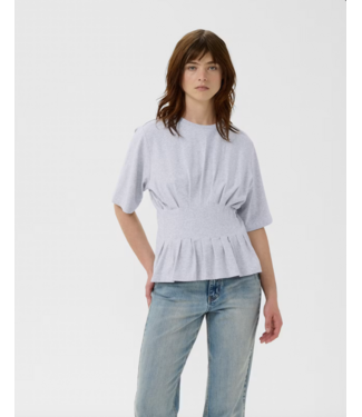Gestuz GzInez Tee ultra light grey