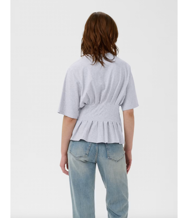 Gestuz GzInez Tee ultra light grey