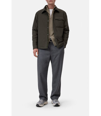Closed Lightweight shirt jacket dark olive green