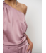 Dante 6 Roam Satin Drapey Top mauve 5770