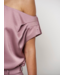 Dante 6 Roam Satin Drapey Top mauve 5770
