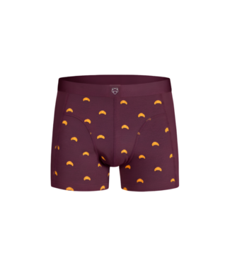 A-dam Boxer brief crossaint burgundy