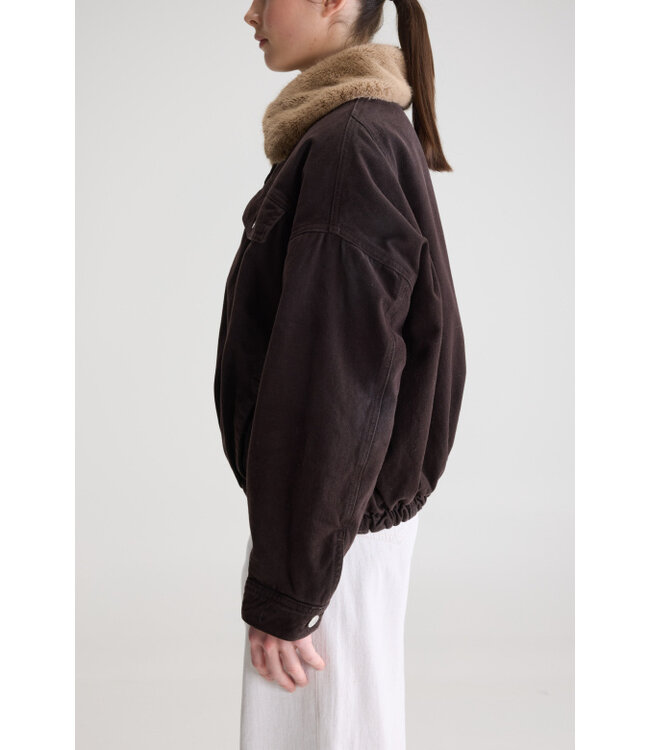 Bellerose Pias Jacket Dark Roast