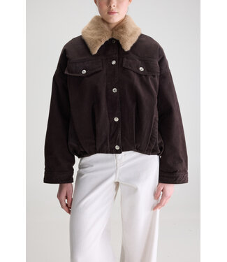 Bellerose Pias Jacket Dark Roast