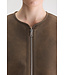 Bellerose Elinor Shearling Sleeveless Jacket Mocca