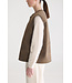 Bellerose Elinor Shearling Sleeveless Jacket Mocca