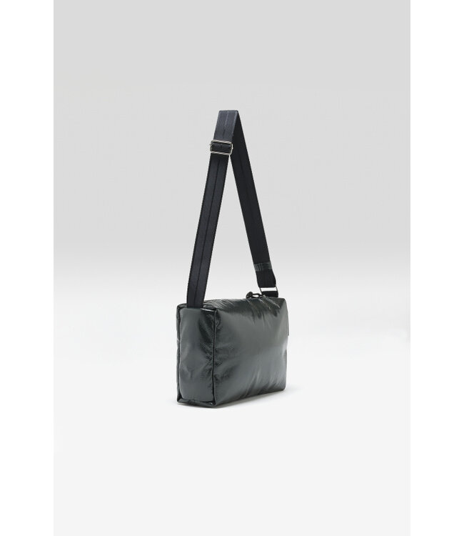 Bellerose Hobbes Crossbody Bag Acier