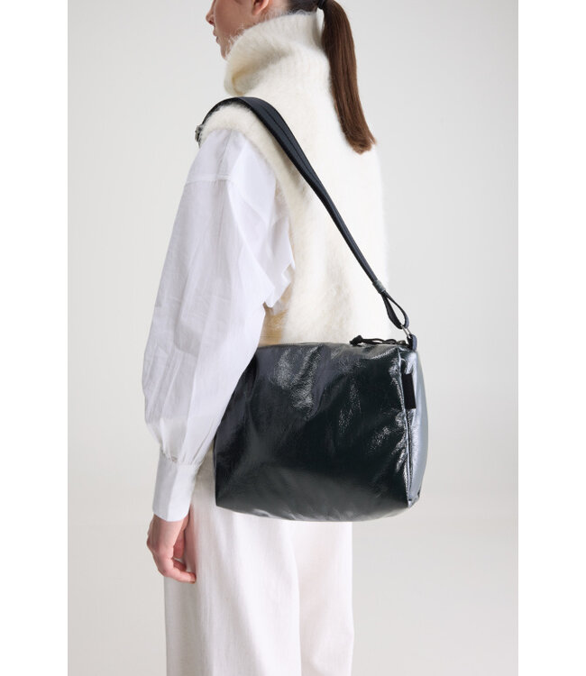 Bellerose Hobbes Crossbody Bag Acier