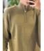 Drykorn Benedio Zip Sweater 2307 Olive
