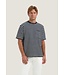 Dstrezzed Louie stripe tee brown