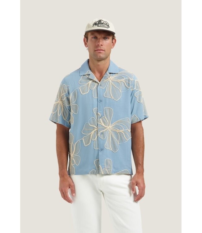 Dstrezzed Jackson Shortsleeve shirt provincial blue