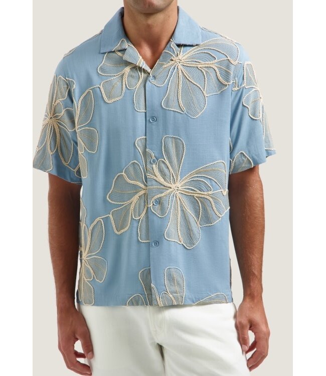 Dstrezzed Jackson Shortsleeve shirt provincial blue