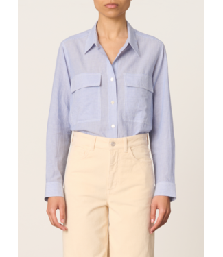 Vanessa Bruno Dim Blouse Blanc/Bleu