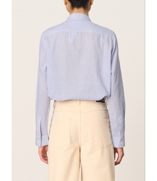 Vanessa Bruno Dim Blouse Blanc/Bleu