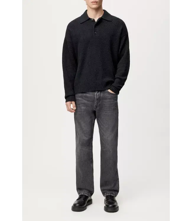 Drykorn Bekket Polo sweater Black 1000