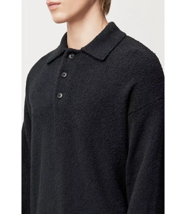Drykorn Bekket Polo sweater Black 1000
