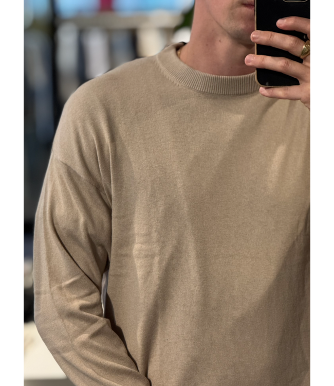 Drykorn Valdrik crew beige 1824