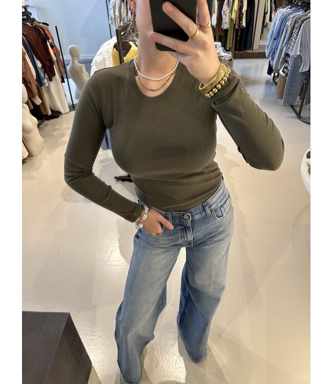Closed Crewneck Longsleeve 667 Green