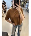 Drykorn Nisle top light brown 1307