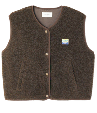 American Vintage Veste Femme Gilet Hoktown Marronnier
