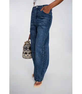 Munthe Bodhi denim pants indigo