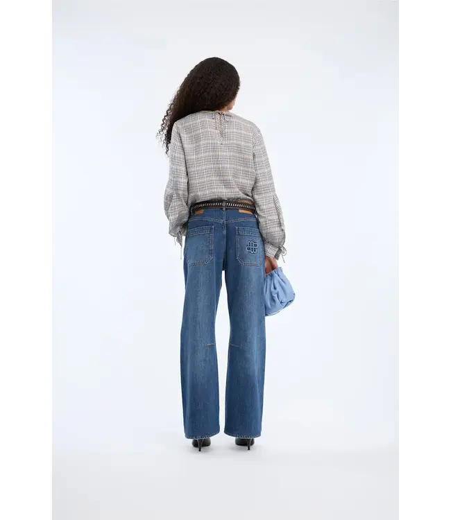 Munthe Bodhi denim pants indigo