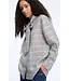 Munthe veilling scarf  blouse mix blue